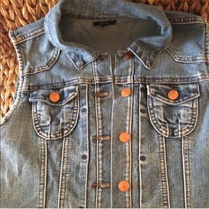 Cute denim vest